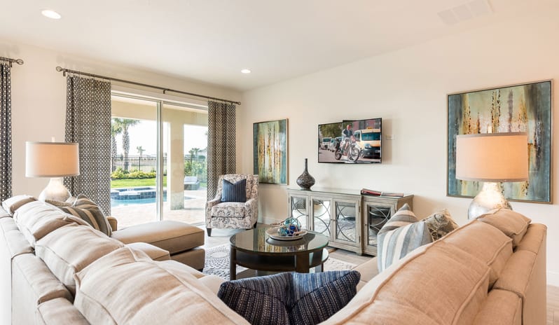 Encore Resort - Nine Bedroom Villa second living room